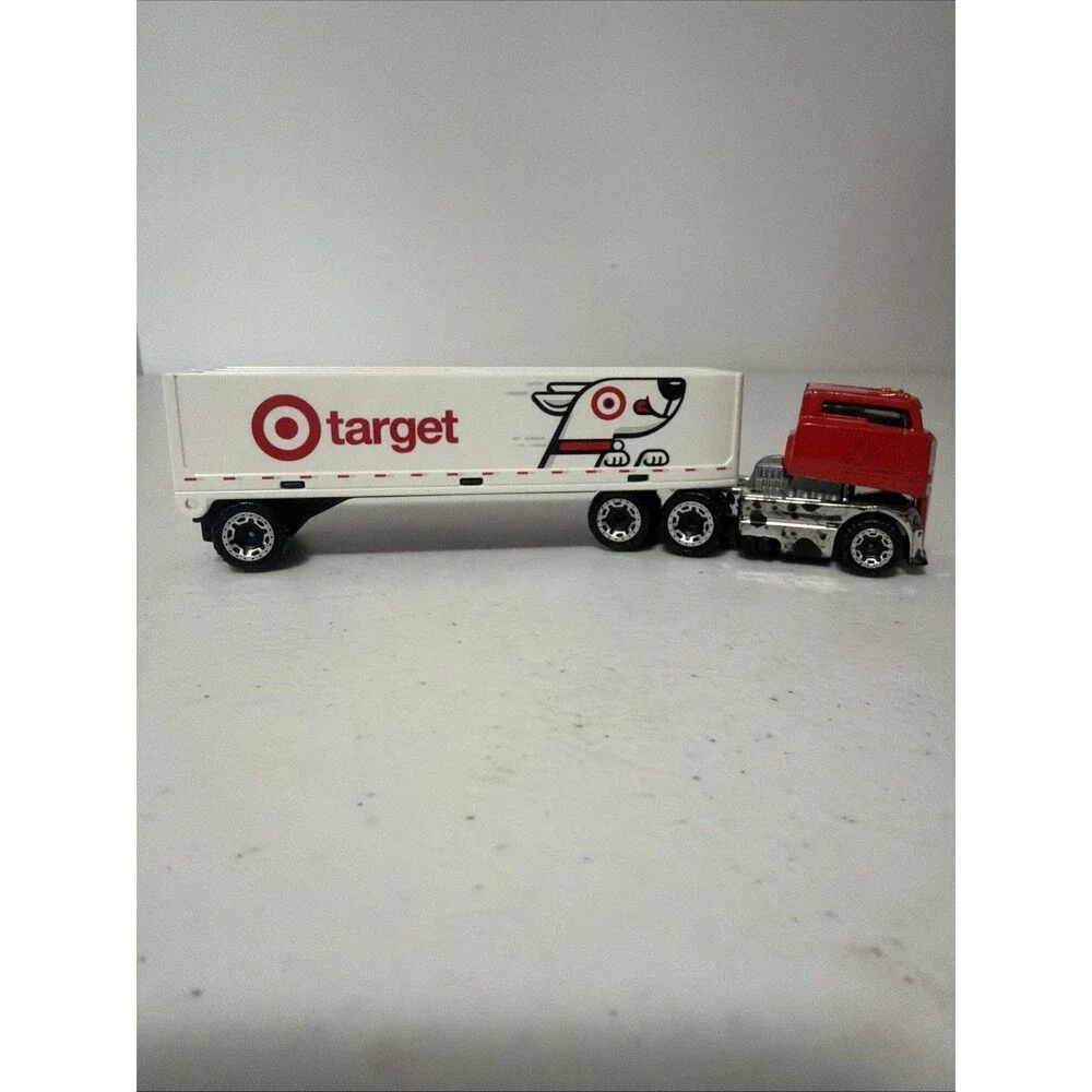 Mattel Hot Wheels 2013 Rig Dog Target Tractor Trailer 18 Wheeler Truck 7